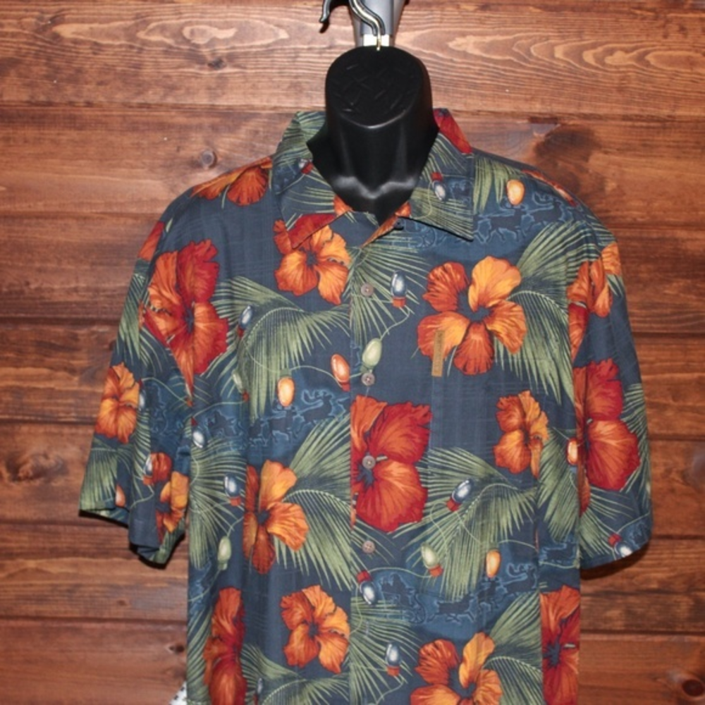 North River Outfitters‎ Men's XL SS Shirt Floral